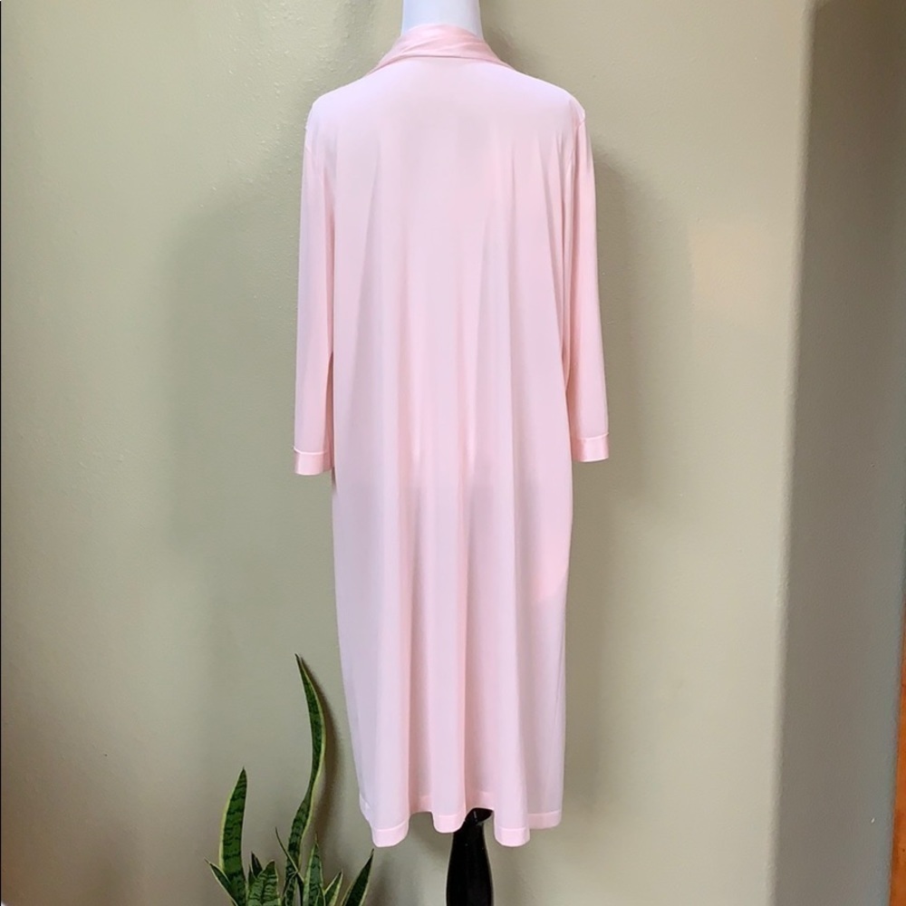 Vanity fair vintage nylon 3/4 sleeve robe - Picture 5 of 10